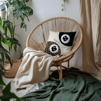 Trendy Leopard Lucky 8 Ball Pillow Covers 18x18, Cheetah Leopard Print Room Decor, Funky Preppy Leopard and Black Billiards Decorative Throw Pillow Covers for Girls Dorm Apartment