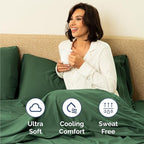 Split King Size 5 Piece Sheet Set - Comfy Breathable & Cooling Bed Sheets Set - Hotel Luxury Bedding for Women, Men, Kids, Teens, Boys & Girls - Deep Pockets, Soft, Wrinkle Free - Oeko-Tex - Emerald