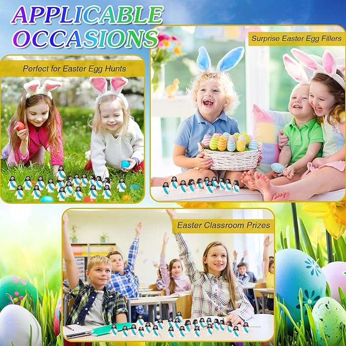 Bememo 100 Pcs Jesus Toys Original Design Mini Rubber Little Jesus Figurine to Hide and Seek Religious Party Favors Sunday School Craft Baptism Gifts for Easter Egg Stuffers(Cyan)