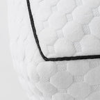 BALAPET Shredded Memory Foam Knee Pillow for Side Sleepers, Pillow Between Legs for Aligns Spine, Supportive Leg Pillow for Pregnancy Relieves Pressure Hip Leg Elevation, 6.5" Height