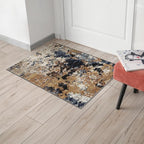 Keen Home Design Area Rugs - 2x3 Non-Shedding, Abstract Rugs for Kitchen, Living Room, Bedroom, Dining Room, Entryway - Size: 2' x 3', Multi