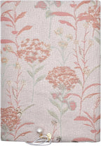 BLBMH A5 Book Covers for Paperbacks Book Cover Fit for 5.5x8.3 inch Adjustable Book Sleeve Cover for A5 Diary Books Fabric Softcover Protector for Notebook - Dandelions Pink