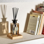 M&SENSE 6.3 oz Large Reed Diffuser Set | Fresh Grapefruit Scent Oil Diffuser with Sticks | Hotel Collection Non-Toxic Essential Oil |for Bedroom Bathroom Living Room