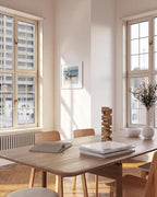 HAUS AND HUES 16x16 White Metal Picture Frame Matted to 12x12 - Features Premium Aluminum & Hanging Hardware, Shatterproof Plexiglass - Ideal for Home, Room, Office (16x16 in, White, Set of 1)