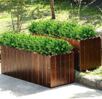 Artificial Plants Flowers Grass Shrubs 8 Pack No Fade Faux Plastic Flowers Outdoor for Farmhouse Garden Porch Patio Indoor Wedding Decoration Greenery Fake Plants uv Resistant (1#Green)