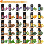 550 ML Aroma Diffiser with Essential Oils Set, Essential Oil Diffuser with Remote, Ultrasonic Technology Aromatherapy Diffusers Auto Shut-Off for Office, Home