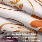 Fowocu Boho Floral Mandala Tapestry for Bedroom Aesthetic Watercolor Bohemian Flower Wall Tapestry Brown Beige Hippie Indian Large Tapestries Wall Hanging for Living Room Dorm Decor 80 x 60 Inch