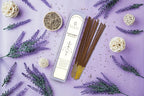 Lavender Incense Sticks, Organic Hand Dipped Incense, Natural Herbs & Aromatic Ingredients, Contain 40 Sticks Inside, Burn Time 45-60 Min, Spiritual Gifts, Incense by Karma Pledge