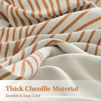 Boho Couch Cover Washable Sectional Couch Covers for Dogs Reversible Sofa Slipcover for 2 or 3 Cushion Couch Pet Friendly Furniture Protector (1# Orange, 71" x 150")