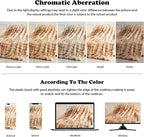 NEWCOSPLAY Faux Fur Throw Blanket Tie-dye Beige Luxury Fluffy Thick Warm Bubble Blanket for Couch Sofa Bed 700GSM (Tie-dye Beige, Throw(50"x60"))