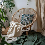 Exotic Tropical Jungle Leopard Print Pillow Covers 18x18, Cheetah Print Room Decor, Tropical Palm Leaf Cheetah Decorative Throw Pillow Covers for Home Bedroom Living Room