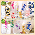 300Pcs Pearl Vase Filler, Green No Hole Faux Pearl Beads for Centerpieces Vases, Candle Centerpieces, Wedding Birthday Party Home Decor 8/10/14/20mm