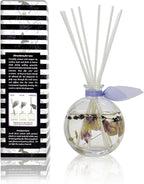 LOVSPA Reed Diffuser Set, Spa Lavender Scented Oil Diffuser with Sticks, Home Fragrance Accessories for Bathroom Shelf Decor, Aroma Diffusers for Home or Office Desk, USA Made