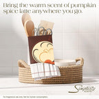 Pumpkin Spice Latte Scented Sachets Pack of 6, Fall & Winter - Long-Lasting Scented Bags, Home Fragrance, Air Freshener & Deodorizer for Closet, Room, Drawer, or Cars, Made in USA