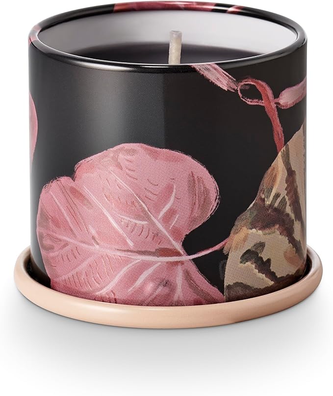 ILLUME Noble Holiday Collection Midnight Pumpkin Demi Vanity Tin Candle, 3 oz