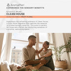 Aromaplan Scents, Clean Smelling Essential Oils, Clean House (5 Fl Oz /148ml)-Fresh Scent Essential Oil for Diffuser, USA Fragrance, Bigger Bottle, Bolder Aroma & Longer Lasting