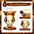 Foaincore 48 Pcs Candlestick Holders Bulk 2.5 Inch Taper Candle Holder for Table Centerpiece Thick Glass Ritual Candle Stand for Wedding Christmas Valentines Festival Party Decorations(Gold)