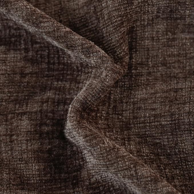 CaliTime Throw Pillow Covers Decorative 18 X 18 Inches Pack of 4 Cozy Chenille Cushion Cases for Couch Sofa Bed Living Room Home Coffee