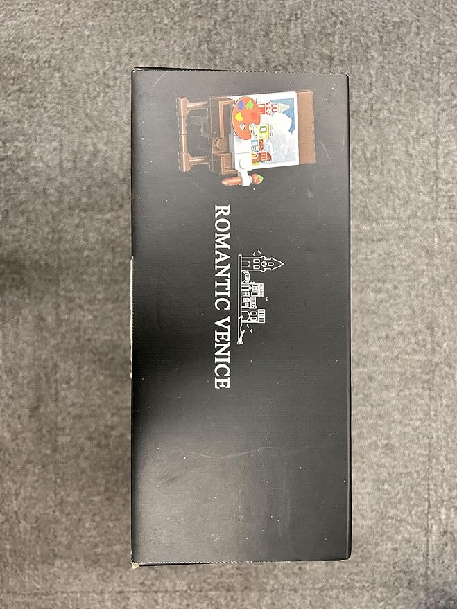 Venice Main Street Building Set for Adults, 2155 PCS City Riverside House Building Block Kit with Light Flower Shop Pizzeria, Home Decor Architecture Brick Model Women Men Teen Girl 12+