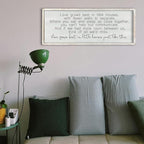 ZZJJHYWGQ Love Grows Best In Houses Just Like This Quote Sign 32"×12" Rustic Love Theme Quotes Couples Wall Decor Family for Above Bed Master Bedroom large Romantic Wall Art Hanging (White)