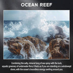 Ocean Reef Candle, 9oz Scented Candle for Men, Scented Candles for Home, Gifts for Men, Personalized Blessing Minimalist Men's Gifts