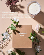 M&SENSE Large Soy Scented Candles Peony & Blush Sude, Non Toxic Natural Spring Candles 35oz 150 Hours Long Lasting Slow Burning, Unique Candle Gifts Cozy Room Decor for Women Men