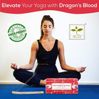 Satya Dragon Blood Incense Sticks, Satya Bng (Bangalore) Insenses 15gmx12 Pack with Raajsee Incense Holder Bundle, Satya Nag Champa Natural Incense