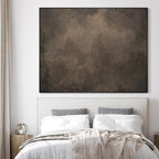 SIGNWIN 46"x60" Extra Large Framed Wall Art Neutral Cloudy Abstract Illustration, Soft Atmospheric Design for Home Living Room Bedroom Decor (Frame Assembly Required)