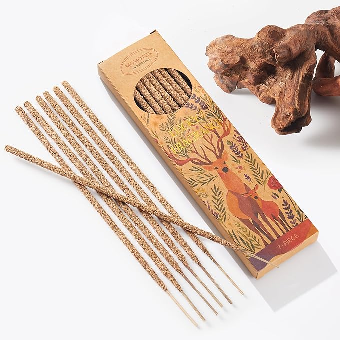 Agarwood Incense Sticks – Handmade Natural Incense Sticks for Sleep Aid, Meditation, Relaxation and Stress Relief Gifts