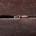 Decorative Pillow Cases 16x16 Chocolate Brown: 2 Pack Cozy Soft polyester Square Throw Pillow Covers for Farmhouse Home Decor