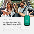AromaPlan Natural Santal Room Spray & Car Fragrance Kit-Concentrated, Non-Toxic, Odor Eliminator & Long Lasting- Room Spray Air Freshener-Home, Car, Fabrics- 5 Star Hotel Scent Fragrance (100&30 ml)
