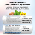 AcuPlus - Pain Relief Roll On - Topical Anti Inflammatory to Soothe Muscles & Joints - Arthritis Pain Reliever, Bursitis, Tendonitis Cream - TSA Compliant, Convenient Roll On - 3 fl. oz. (Pack of 3)