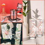 200 PCS Rose Gold Vase Fillers, Pearls Bead for Centerpieces Vases, 10/14/20 MM No Hole Beads, Fake Pearls for Wedding Birthday Anniversary Theme Party Table Centerpieces Decor