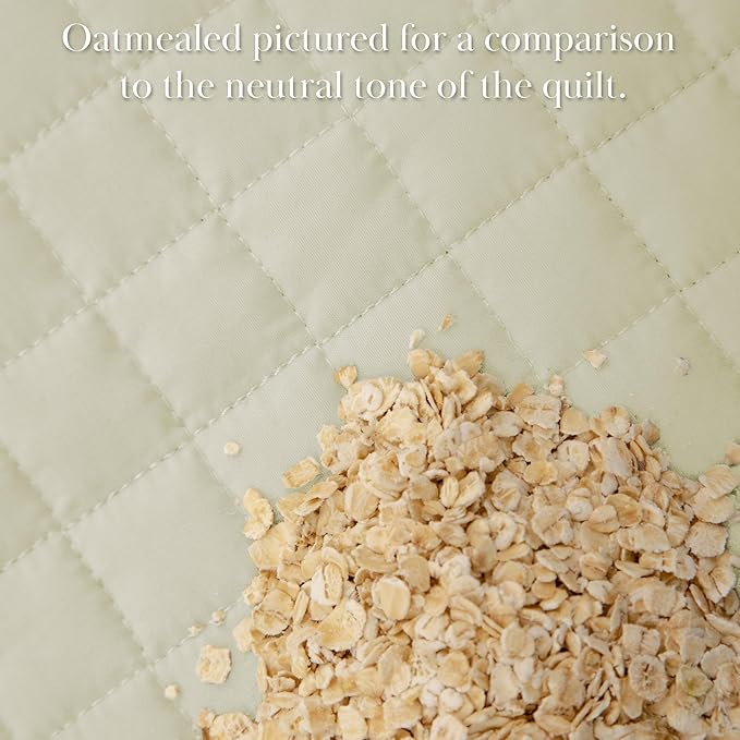 Southshore Fine Living, Inc. Oversized King Quilt Bedding Set, Soft Brushed Microfiber, Wrinkle-Free, Stain and Pet Hair Resistant Bedding, California/King Size Quilt Coverlet Set w/2 Shams, Cream