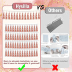 3P Rose Gold Foil Fringe Metallic Tassel Streamers Banner Tassel Garland for Parade Floats, Bachelorette, Wedding, Birthday, Halloween, Christmas, Bridal/Baby Shower Party Decorations