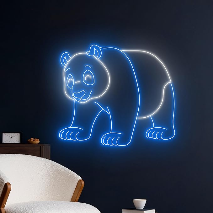 Panda Neon Sign Panda Neon Light