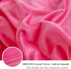 XeGe Luxury Faux Fur Blanket, Hot Pink Soft Big Fluffy Throw, Shaggy Plush Decorative Couch Throw, Cute Furry Fuzzy Bed Blanket for Bedroom Living Room, Hot Pink, 60x90