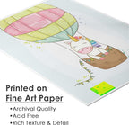 Unicorn Wall Decor Art Prints (Set of 4) - Unframed - 8x10s | Girls Room Decor | Enchanting and Whimsical Design | Adding Fantasy and Charm to Kids' Rooms or Nurseries | Wall Art for Unicorn Lovers