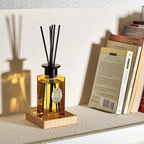 M&SENSE 6.3 oz Large Reed Diffuser Set | Neroli Noir Scent Oil Diffuser with Sticks | Hotel Collection Non-Toxic Essential Oil |for Bedroom Bathroom Living Room