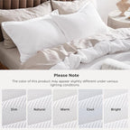 Bedsure Cotton Duvet Cover Set - 100% Cotton Waffle Weave Bright White Duvet Cover California King Size, GentleSoft™ and Breathable Cal King Bedding Set for All Season, 3 Pieces, 104"x98"