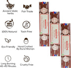 Satya Namaste Incense Sticks, Satya Bng (Bangalore) Insenses 15gmx3 Pack with Raajsee Incense Holder Bundle, Satya Nagchampa Natural Incense
