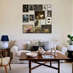 LANCHI95 15PCS Dark Cottagecore Decor, Dark Academia Decors, Cottage Core Whimsical Wall Art Goth Darks Moody Wall Decor for Living Room Bedroom 8x10 in (UNFRAMED)