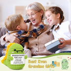 OCCdesign Mini Grandma Gifts for Christmas Funny Gifts for Grandma from Granddaughter Grandson I Love You Grandmother Gift for Great Grandmother Nana Gigi Handmade Crochet Dinosaur