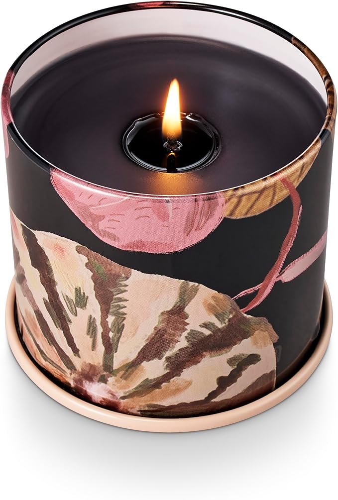 ILLUME Noble Holiday Collection Midnight Pumpkin Vanity Tin Candle, 11.8 oz