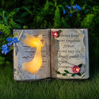 Outdoor Solar Angel Garden Stakes Lights, Waterproof Memorial Grave Decorations Gifts for Cemetery Outdoors Lawn Yard Home Patio Decor