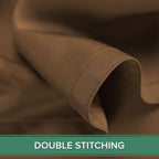 Split King Sheets by Pure Bamboo, Genuine 100% Organic Viscose Derived from Bamboo Bed Sheet Set, Soft & Cooling, Double Stitching *Not for Split Top (Split King, Coconut Husk)