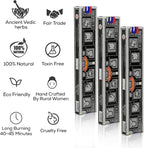 Satya Super Hit Incense Sticks, Satya Bng (Bangalore) Insenses 15gmx12 Pack with Raajsee Incense Holder Bundle, Satya Nagchampa Natural Incense