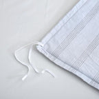 ABREEZE Floral Duvet Cover Queen Size Set Bird Flowers Bedding Set 100% Brushed Cotton Bedding Collection 1 Duvet Cover with 2 Pillowcases Grey