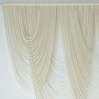 Macrame Wall Hanging Large Macrame Wall Decor Yarn Art 57" W x 41" L For Headboard Bedroom Living Room Craftsmanship Fiber Home Art