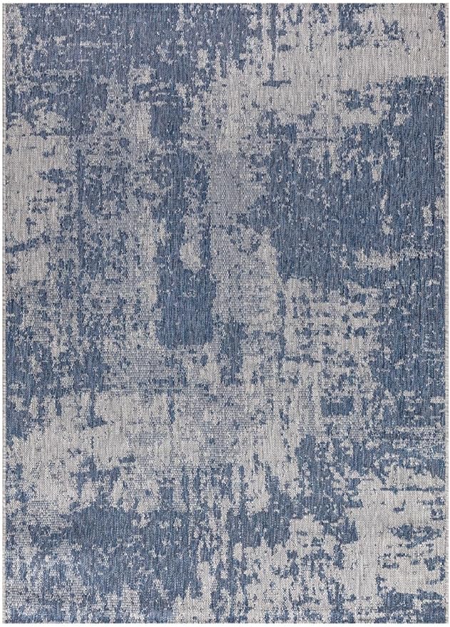 Keen Home Design Terrace Outdoor Area Rug - 6x9 Washable Indoor/Outdoor Rug for Patio, Kitchen, Balcony, Beach, Garden, Deck and Porch, Size: 6'x8'10"